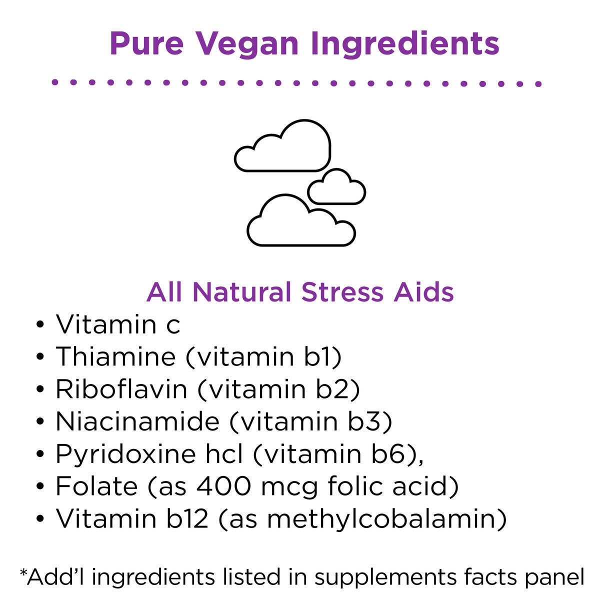 NB Pure Vitamins & Supplements Stress Away