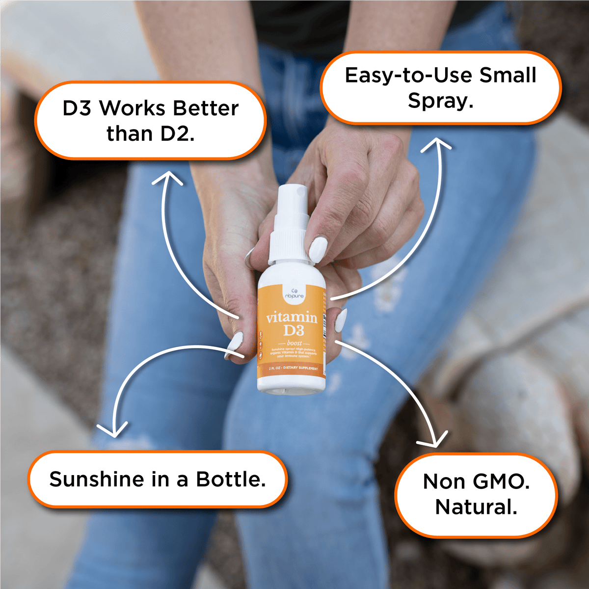 NB Pure Vitamins & Supplements Vitamin D3