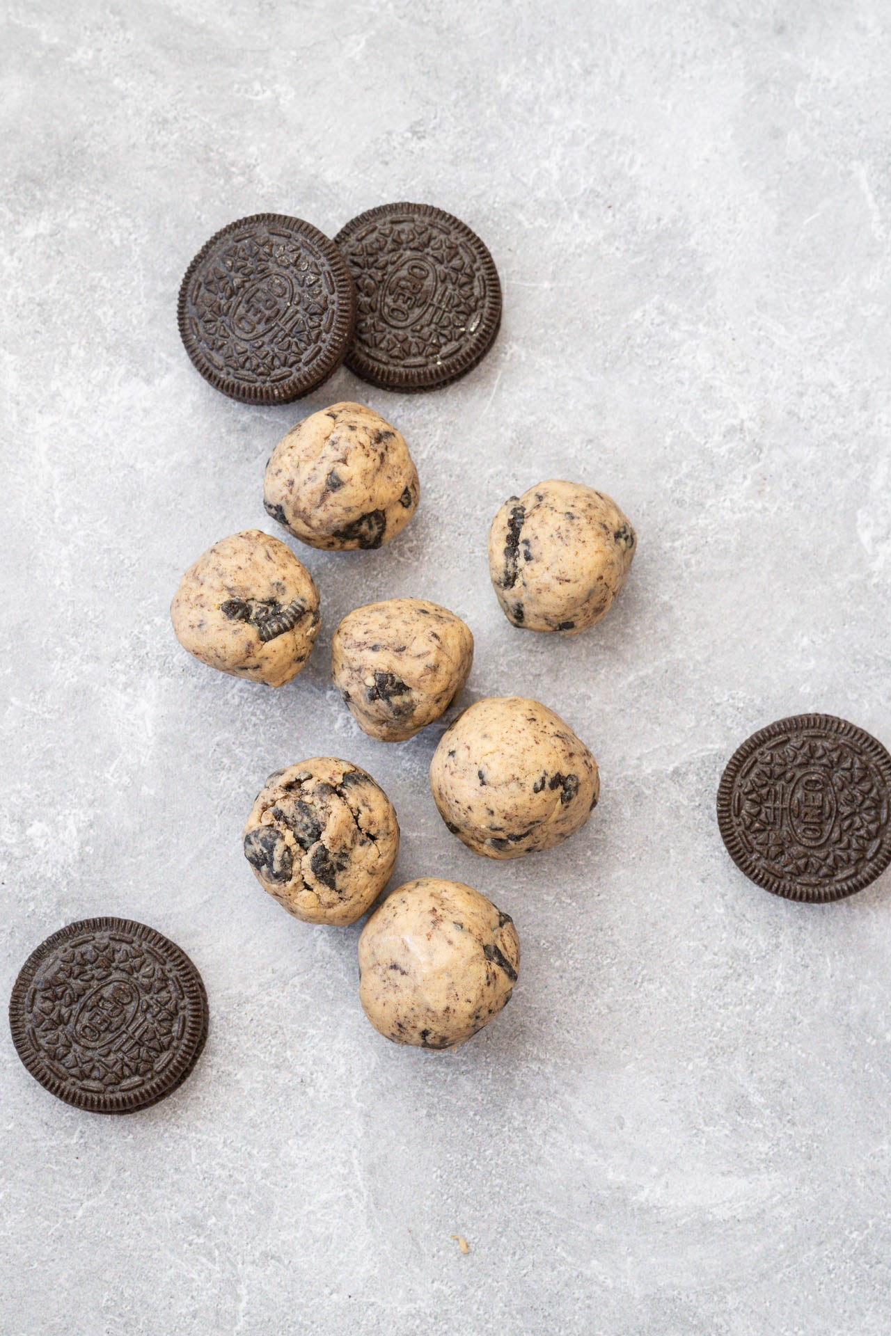 Oreo Protein Balls - Cream Cheese Energy Bites