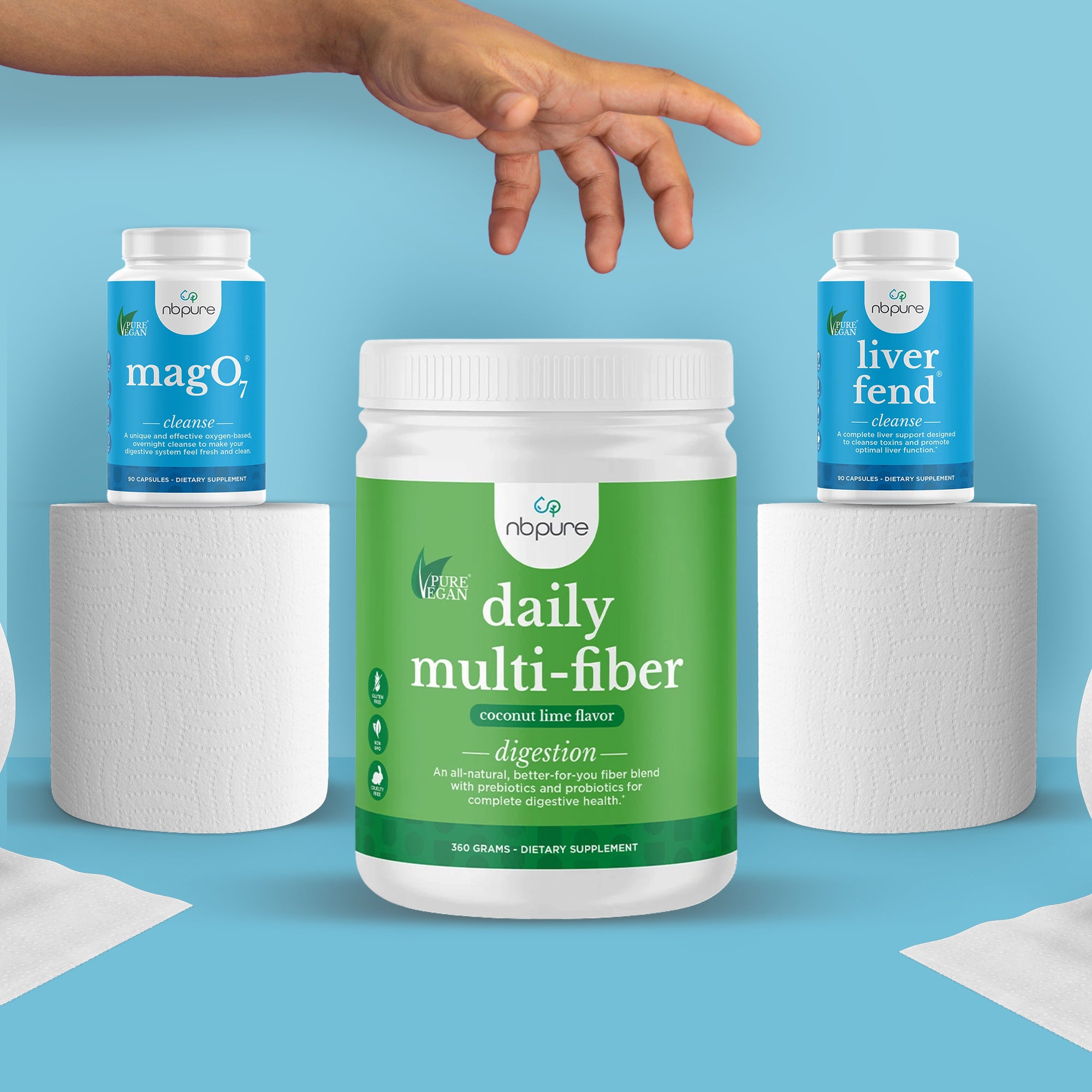 The Ultimate Trio of Products to Get and Maintain a Healthy Gut
