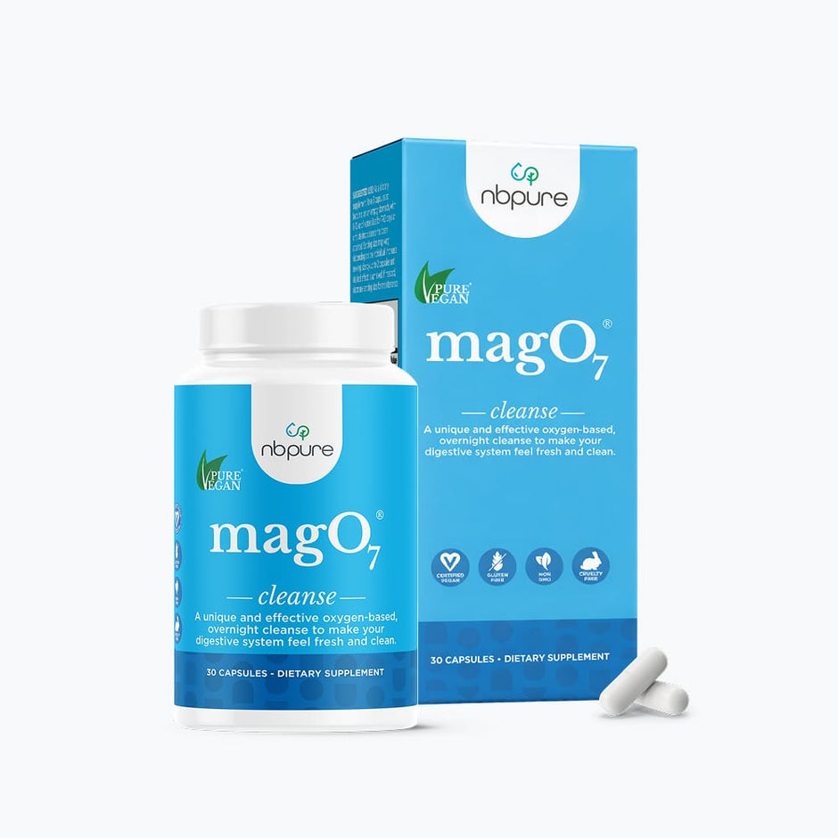 MagO7: Natural Oxygen Colon Cleanse & Detox. Pills + Powder – NBPure