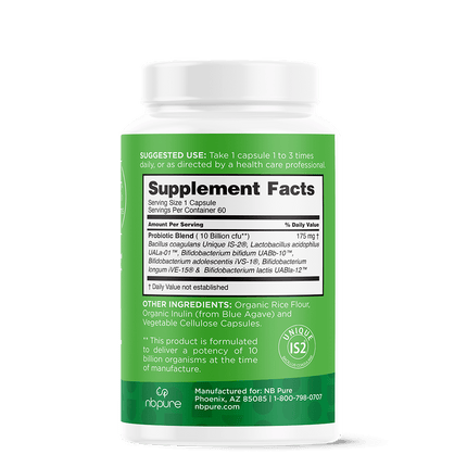 NB Pure Poobiotics (60 count)