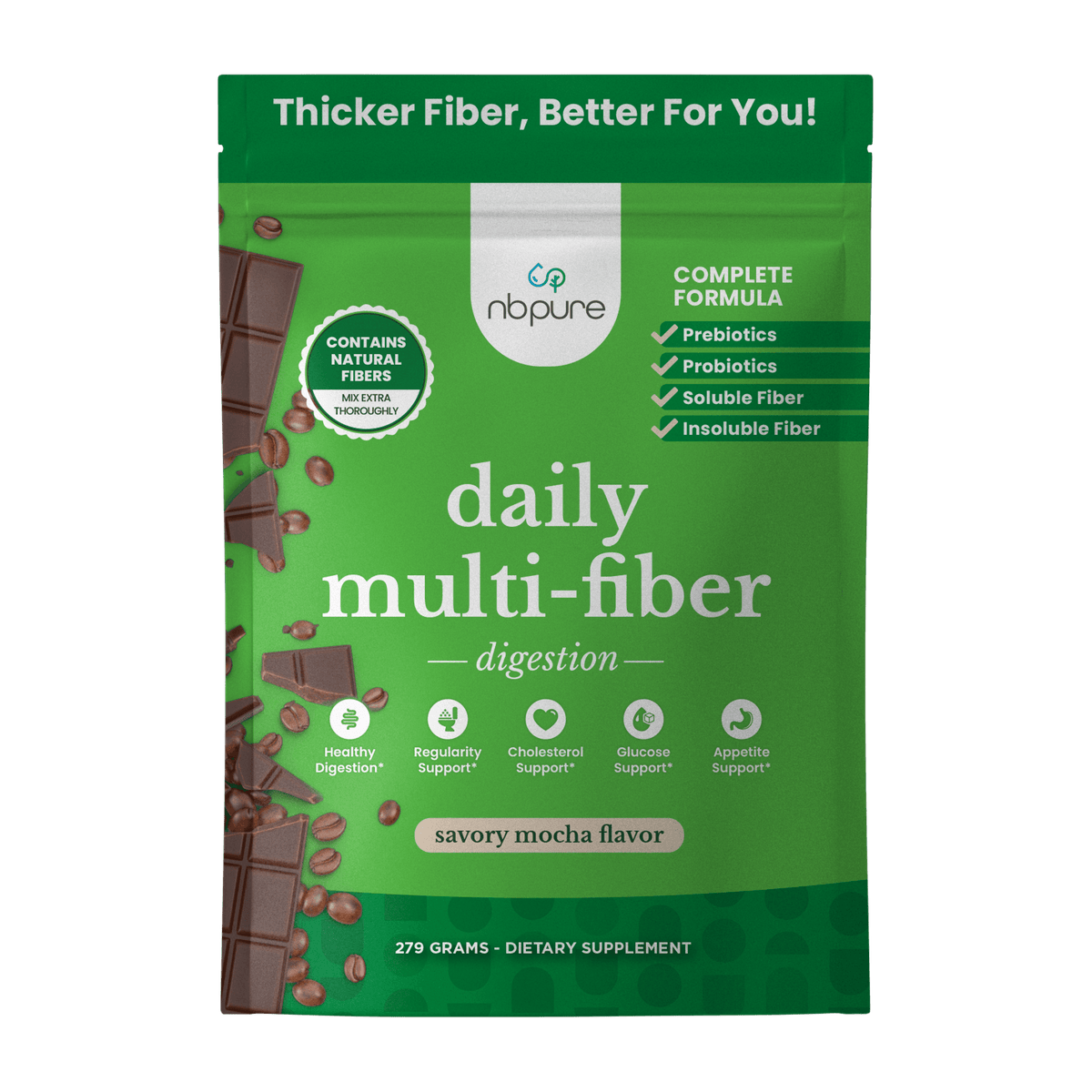 NBPure Mocha Daily Multi-Fiber (NEW BAG)