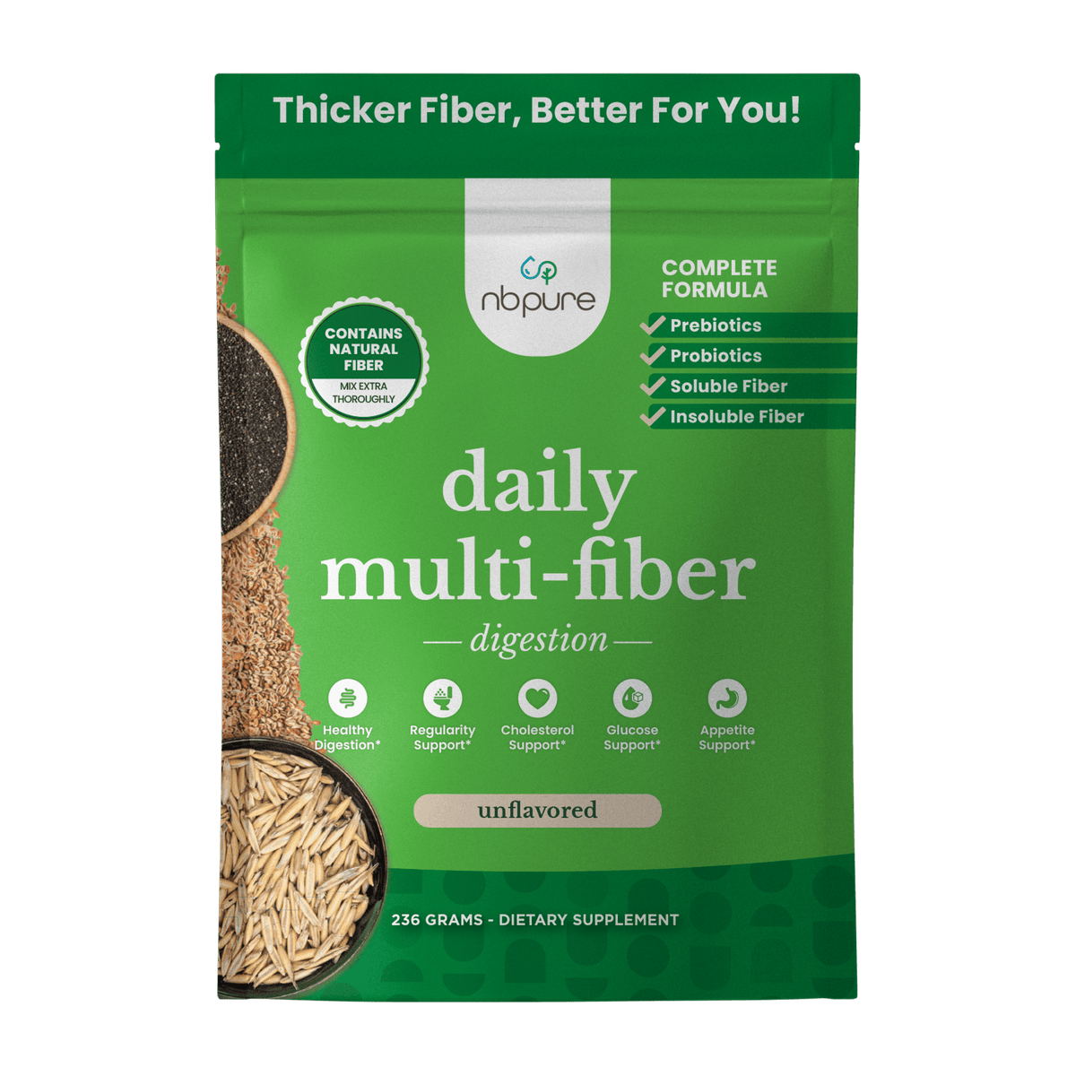 NBPure Unflavored Daily Multi-Fiber