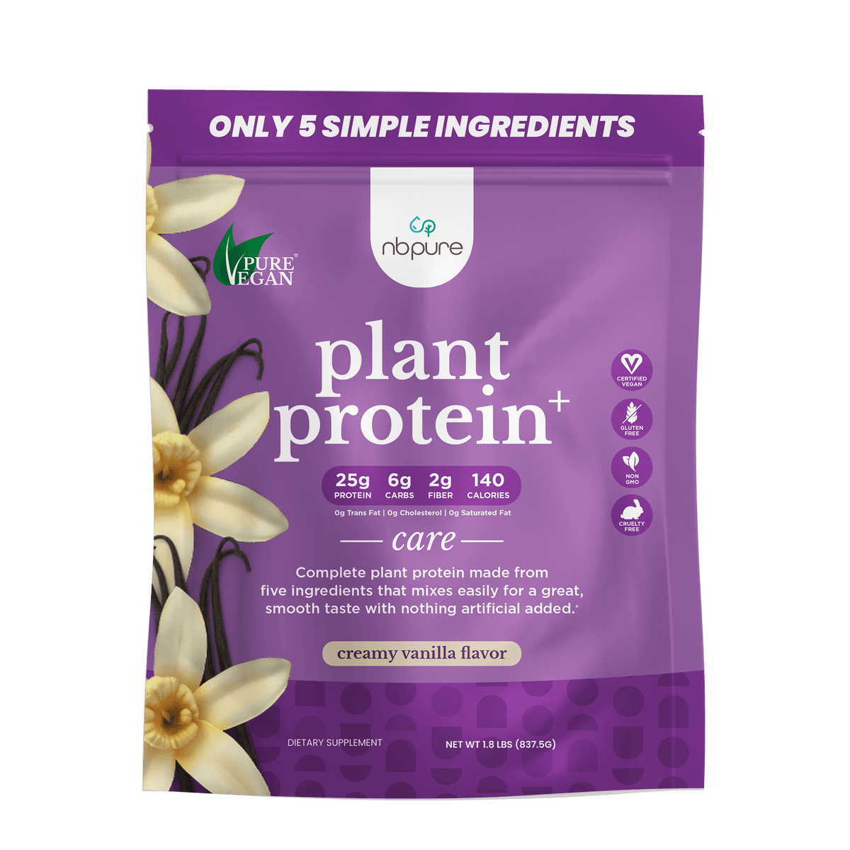 NBPure Plant Protein+ (NEW BAG)