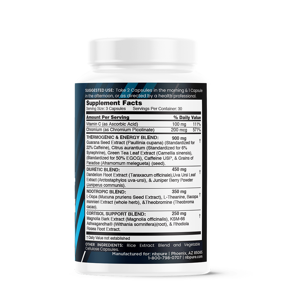 NBPure Vitamins & Supplements Meta Burn+