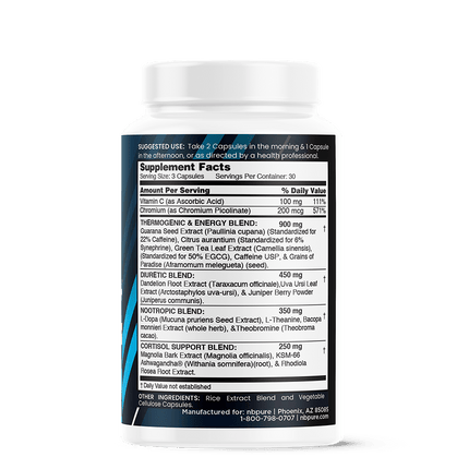 NBPure Vitamins & Supplements Meta Burn+