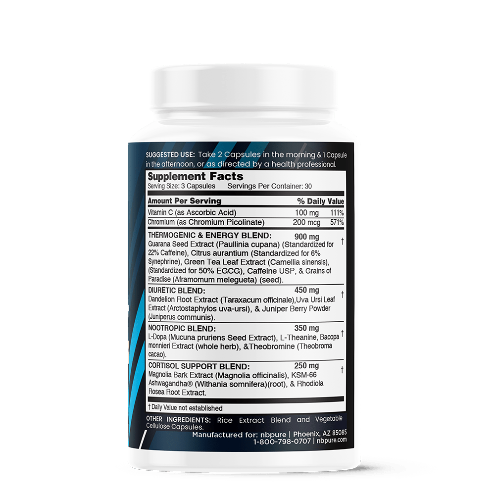 NBPure Vitamins &amp; Supplements Meta Burn+