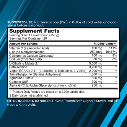 NBPure Vitamins & Supplements Pump Juice+
