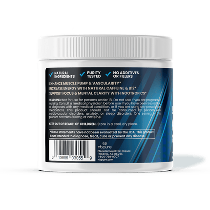 NBPure Vitamins & Supplements Pump Juice+