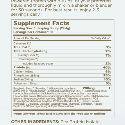 NB Pure Earthy Andy Plant Powered Protein