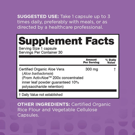 NB Pure Organic Aloe Vera