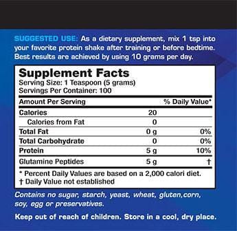 NB Pure Pure Advantage Glutamine Peptides