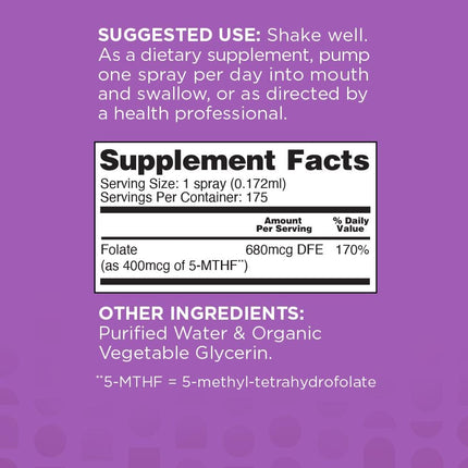 NB Pure Vitamins & Supplements Methyl Folate