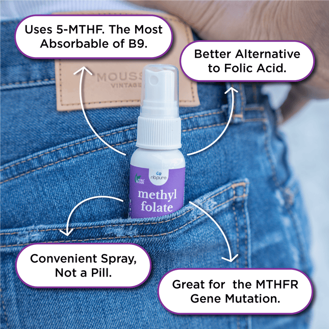 NB Pure Vitamins & Supplements Methyl Folate