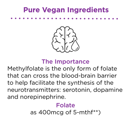 NB Pure Vitamins & Supplements Methyl Folate