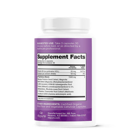 NB Pure Vitamins & Supplements Power Down