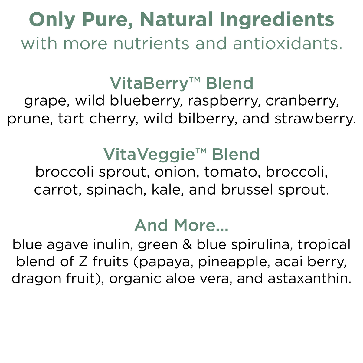 NBPure Earthy Andy Superfood Paradise